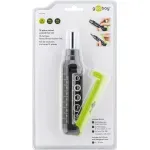 Casa si Gradina - Constructii - Scule de mana si unelte - Surubelnite - Set surubelnita cu clichet 8biti CrV si 5 tubulare 3x Phillips PH0 PH1 PH2 3x Capete plane 3mm 5mm 6mm 2x Torx T15 T20 1x adapto - Infinity.ro