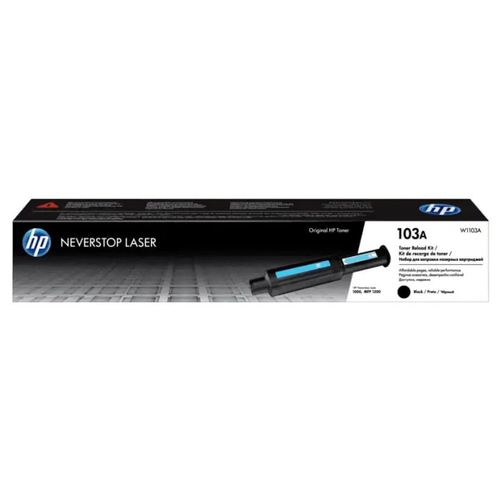 Toner Original HP Black, nr.103A, pentru NeverStop LaserJet 1000, 1200, 2.5K, (timbru verde 1.2 lei), "W1103A"