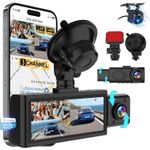 Auto si Moto - Electronice auto - Camere auto si DVR - Camera Auto Fata-Spate Interior 2.5K WiFi 5G, 3 Canale, GPS, Ecran 3.16", Senzor Sony, F1.8, WDR - Infinity.ro