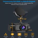 Auto si Moto - Electronice auto - Camere auto si DVR - Camera Auto Fata-Spate Interior 2.5K WiFi 5G, 3 Canale, GPS, Ecran 3.16", Senzor Sony, F1.8, WDR - Infinity.ro