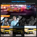 Auto si Moto - Electronice auto - Camere auto si DVR - Camera Auto Fata-Spate Interior 2.5K WiFi 5G, 3 Canale, GPS, Ecran 3.16", Senzor Sony, F1.8, WDR, 8GB - Infinity.ro