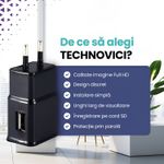 Laptop, Telefoane si Tablete - Wearables si gadgeturi - Gadgeturi - Dispozitive spionaj - Camera Spy Ascunsa in Incarcator USB WiFi cu Card 32GB, Full HD 1080p, Detectie Miscare, Aplicatie HDlivecam, - Infinity.ro