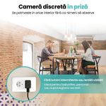 Laptop, Telefoane si Tablete - Wearables si gadgeturi - Gadgeturi - Dispozitive spionaj - Camera Spy Ascunsa in Incarcator USB WiFi cu Card 64GB, Full HD 1080p, Detectie Miscare, Aplicatie HDlivecam, - Infinity.ro
