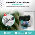 Laptop, Telefoane si Tablete - Wearables si gadgeturi - Gadgeturi - Dispozitive spionaj - Camera Spy Ascunsa in Incarcator USB WiFi cu Card 64GB, Full HD 1080p, Detectie Miscare, Aplicatie HDlivecam, - Infinity.ro
