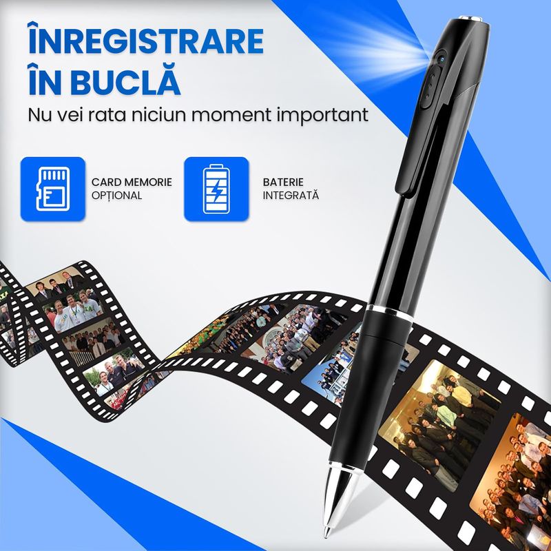 Laptop, Telefoane si Tablete - Wearables si gadgeturi - Gadgeturi - Dispozitive spionaj - Pix Camera Spion WiFi Full HD 1080P, Mini Camera Ascunsa, Detectie Miscare, Streaming Live, Control - Infinity.ro