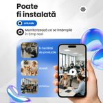 Laptop, Telefoane si Tablete - Wearables si gadgeturi - Gadgeturi - Dispozitive spionaj - Mini Camera Spion WiFi pe Cablu Flexibil Full HD 1080P 64GB, Modul Supraveghere Wireless, Detectie Miscare - Infinity.ro