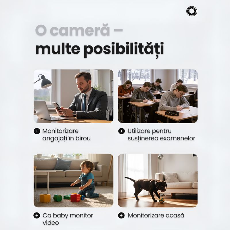 Laptop, Telefoane si Tablete - Wearables si gadgeturi - Gadgeturi - Dispozitive spionaj - Mini Camera Spion WiFi pe Cablu Flexibil Full HD 1080P 16GB, Modul Supraveghere Wireless, Detectie Miscare - Infinity.ro