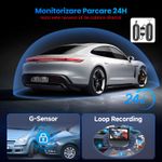 Auto si Moto - Electronice auto - Camere auto si DVR - Camera Auto Dubla 4K Ultra HD WiFi, Inregistrare Fata FHD + Spate 1080P, Waterproof, Night Vision Sony Starvis, 32GB - Infinity.ro