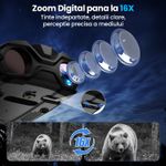 TV, Audio-Video si Foto - Optica, astronomie si metrologie - Optica si astronomie - Binocluri & lunete - Binoclu Vedere Nocturna 4K, 16GB, Ecran 3.5", Zoom 16X, Baterie 5000mAh, 9 Niveluri IR, IP54 Rezistent Apa - Infinity.ro