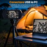 TV, Audio-Video si Foto - Optica, astronomie si metrologie - Optica si astronomie - Binocluri & lunete - Binoclu Night Vision 4K, 128GB, Infrarosu 800m, Ecran HD 4", Video 48MP, Foto, Zoom 10x Digital, Baterie - Infinity.ro