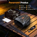 TV, Audio-Video si Foto - Optica, astronomie si metrologie - Optica si astronomie - Binocluri & lunete - Binoclu Night Vision 4K, 128GB, Infrarosu 800m, Ecran HD 4", Video 48MP, Foto, Zoom 10x Digital, Baterie - Infinity.ro