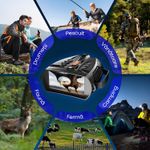 TV, Audio-Video si Foto - Optica, astronomie si metrologie - Optica si astronomie - Binocluri & lunete - Binoclu Night Vision 4K, 128GB, Infrarosu 800m, Ecran HD 4", Video 48MP, Foto, Zoom 10x Digital, Baterie - Infinity.ro