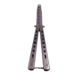 Sport si Outdoor - Camping - Cutite, bricege si accesorii - Cutite si bricege - Set briceag fluture de antrenament + pieptene tip fluture, otel rezistent, 22.5 cm - Infinity.ro