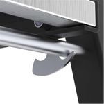 Casa si Gradina - Constructii - Scari si accesorii interioare - Scari aluminiu/ otel - Scara pliabila aluminiu 5 trepte, DEPOX®, antiderapanta, compacta, negru, 157 cm - Infinity.ro