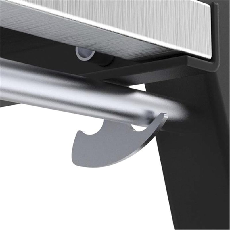 Casa si Gradina - Constructii - Scari si accesorii interioare - Scari aluminiu/ otel - Scara pliabila aluminiu 5 trepte, DEPOX®, antiderapanta, compacta, negru, 157 cm - Infinity.ro