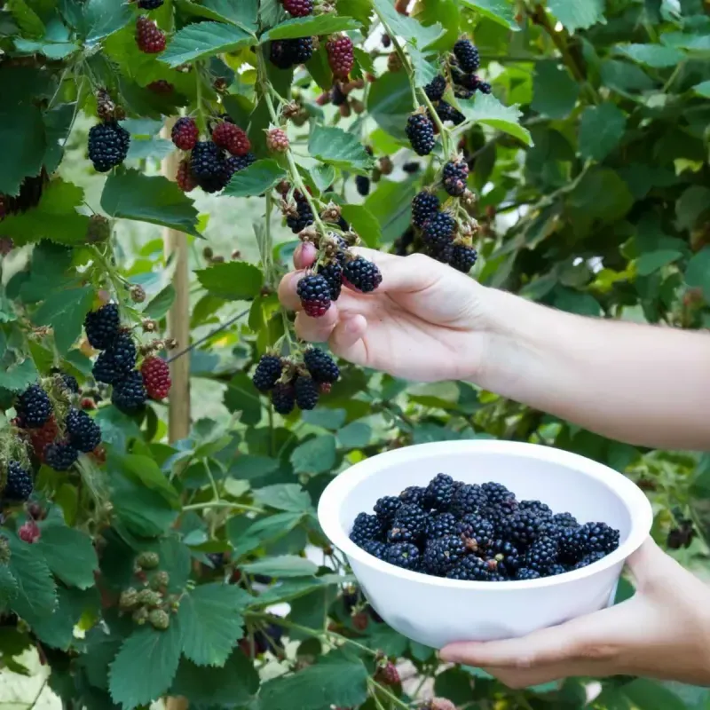 Casa si Gradina - Gradinarit si plante - Plante si ghivece - Pomi,arbusti si butasi - Mur negru, Rubus H 50 CM - Infinity.ro