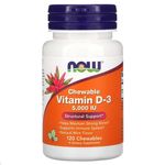 Ingrijire personala si Cosmetice - Sanatate si wellness - Suplimente alimentare - Vitamine si minerale - Supliment nutritiv Now, Vitamina D-3, 5000 IU, 120 capsule - Infinity.ro