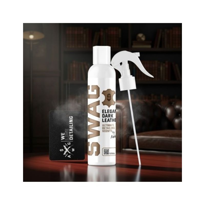 Auto si Moto - Intretinere auto - Odorizante auto - Odorizant auto Miros Piele SWAG Elegant Dark Leather 150ml - Infinity.ro