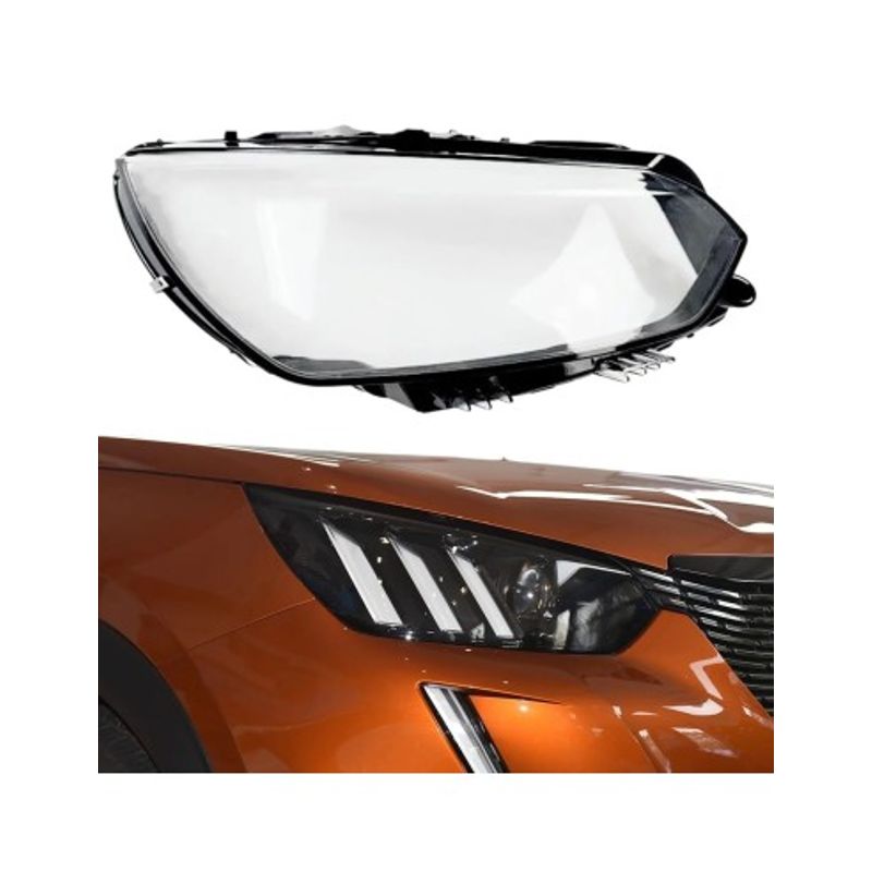 Auto si Moto - Piese auto si accesorii - Caroserie - Faruri, stopuri si proiectoare - Sticla far dreapta pentru Peugeot 208, 2008 Generatia 2 (2019 - 2023) - Infinity.ro