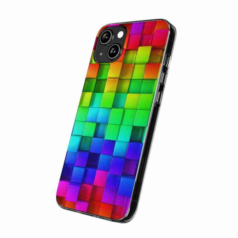 Laptop, Telefoane si Tablete - Telefoane mobile si accesorii - Accesorii Telefoane - Huse telefoane - Husa compatibila cu Honor Magic7 Lite Silicon Gel Tpu Model Colorful Cubes - Infinity.ro