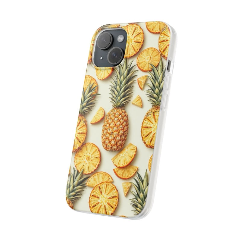 Laptop, Telefoane si Tablete - Telefoane mobile si accesorii - Accesorii Telefoane - Huse telefoane - Husa compatibila cu Honor X7b Silicon Gel Tpu Model Juicy Pineapple - Infinity.ro