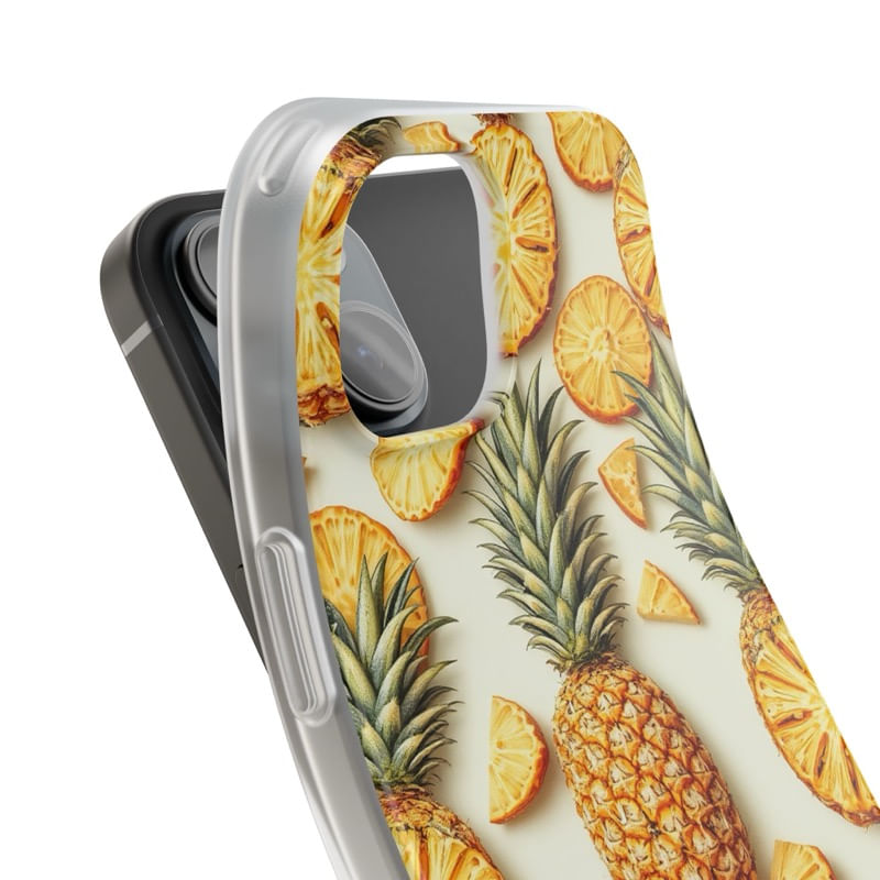 Laptop, Telefoane si Tablete - Telefoane mobile si accesorii - Accesorii Telefoane - Huse telefoane - Husa compatibila cu Honor X7b Silicon Gel Tpu Model Juicy Pineapple - Infinity.ro
