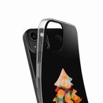 Laptop, Telefoane si Tablete - Telefoane mobile si accesorii - Accesorii Telefoane - Huse telefoane - Husa compatibila cu Honor Magic 5 Lite Silicon Gel Tpu Model Craciun Brad Fundal Negru - Infinity.ro