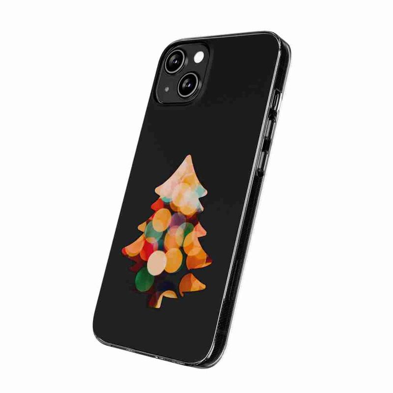 Laptop, Telefoane si Tablete - Telefoane mobile si accesorii - Accesorii Telefoane - Huse telefoane - Husa compatibila cu Honor Magic 5 Lite Silicon Gel Tpu Model Craciun Brad Fundal Negru - Infinity.ro