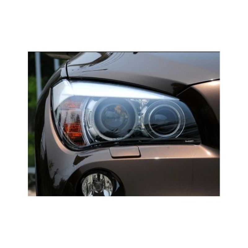 Auto si Moto - Piese auto si accesorii - Caroserie - Faruri, stopuri si proiectoare - Set Fibra reparatie Angel Eyes DRL far dreapta pentru BMW X1 E84 fara facelift 2009-2012 - Infinity.ro