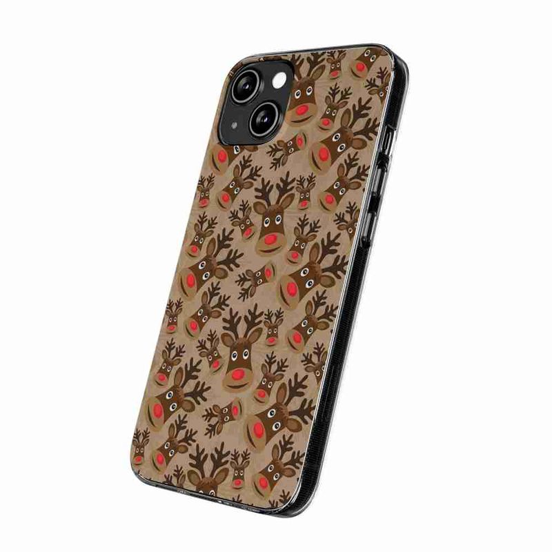 Laptop, Telefoane si Tablete - Telefoane mobile si accesorii - Accesorii Telefoane - Huse telefoane - Husa compatibila cu Honor Magic 5 Lite Silicon Gel Tpu Model Craciun Rudolf Pattern - Infinity.ro