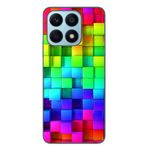 Laptop, Telefoane si Tablete - Telefoane mobile si accesorii - Accesorii Telefoane - Huse telefoane - Husa compatibila cu Honor X8a Silicon Gel Tpu Model Colorful Cubes - Infinity.ro