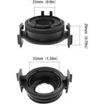 Auto si Moto - Electrice auto - Iluminare si semnalizare - Becuri auto - Set 2 Adaptoare Led H7 pentru BMW E46 - Infinity.ro