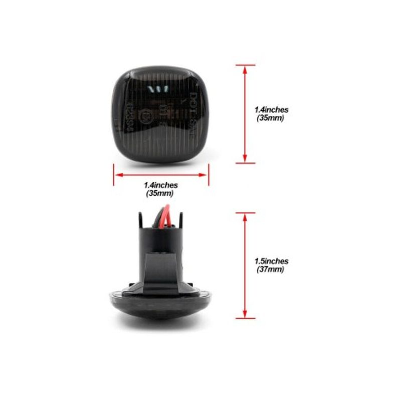 Auto si Moto - Piese auto si accesorii - Caroserie - Faruri, stopuri si proiectoare - Set 2 Semnalizari Aripa LED pentru Skoda Rapid, Fabia, Octavia, Roomster - Infinity.ro