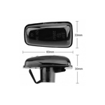 Auto si Moto - Electrice auto - Iluminare si semnalizare - Becuri auto - Set 2 Semnalizari Aripa LED pentru Fiat Scudo, Ulysse - BTLL-327-1 - Infinity.ro