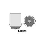 Auto si Moto - Electrice auto - Iluminare si semnalizare - Becuri auto - Led auto Galben BAU15S High Power cu pini asimetrici la 150 grade - Infinity.ro