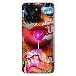 Laptop, Telefoane si Tablete - Telefoane mobile si accesorii - Accesorii Telefoane - Huse telefoane - Husa compatibila cu Honor X6a Silicon Gel Tpu Model Pop Art Lolipop - Infinity.ro