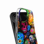 Laptop, Telefoane si Tablete - Telefoane mobile si accesorii - Accesorii Telefoane - Huse telefoane - Husa compatibila cu Honor X6b Silicon Gel Tpu Model Halloween Cranii Colorate - Infinity.ro