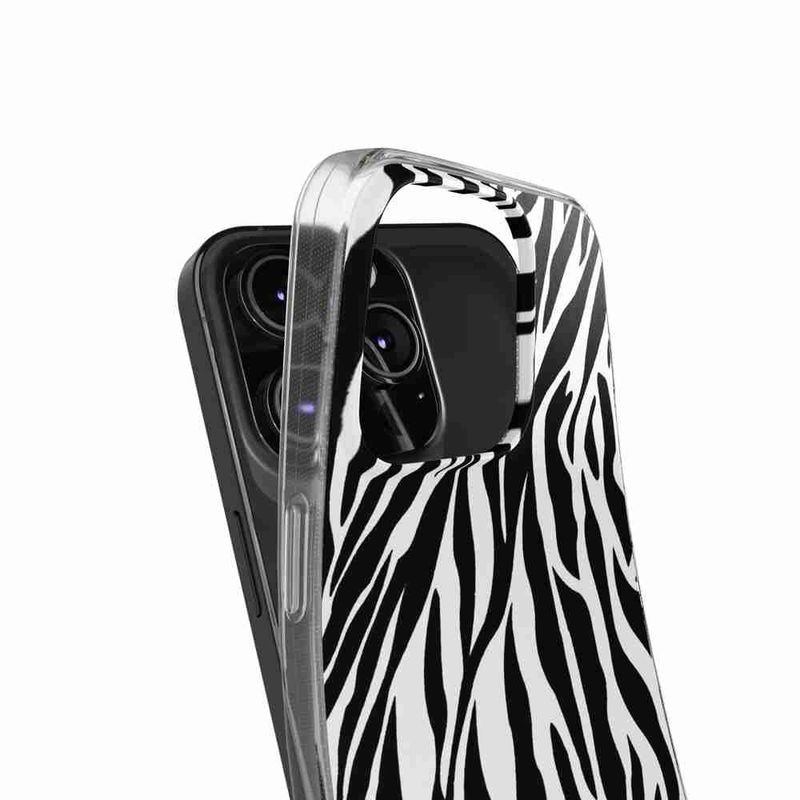 Laptop, Telefoane si Tablete - Telefoane mobile si accesorii - Accesorii Telefoane - Huse telefoane - Husa compatibila cu Honor X7a Silicon Gel Tpu Model Animal Print Zebra Pattern - Infinity.ro