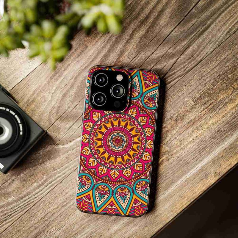 Laptop, Telefoane si Tablete - Telefoane mobile si accesorii - Accesorii Telefoane - Huse telefoane - Husa compatibila cu Honor X7a Silicon Gel Tpu Model Vibrant Mandala - Infinity.ro