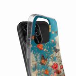 Laptop, Telefoane si Tablete - Telefoane mobile si accesorii - Accesorii Telefoane - Huse telefoane - Husa compatibila cu Honor X8 5G Silicon Gel Tpu Model Flori si Fluturi - Infinity.ro