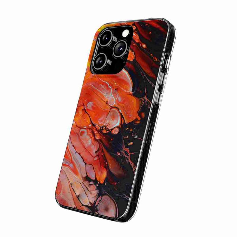 Laptop, Telefoane si Tablete - Telefoane mobile si accesorii - Accesorii Telefoane - Huse telefoane - Husa compatibila cu Honor X7d Silicon Gel Tpu Model Abstract Lava Flow - Infinity.ro
