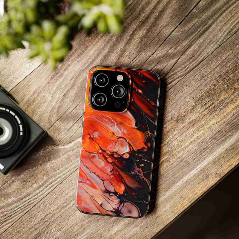 Laptop, Telefoane si Tablete - Telefoane mobile si accesorii - Accesorii Telefoane - Huse telefoane - Husa compatibila cu Honor X7d Silicon Gel Tpu Model Abstract Lava Flow - Infinity.ro