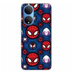 Laptop, Telefoane si Tablete - Telefoane mobile si accesorii - Accesorii Telefoane - Huse telefoane - Husa compatibila cu Honor X7 Silicon Gel Tpu Model Spiderman Face Pattern - Infinity.ro