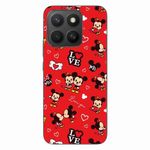 Laptop, Telefoane si Tablete - Telefoane mobile si accesorii - Accesorii Telefoane - Huse telefoane - Husa compatibila cu Honor X8c Silicon Gel Tpu Model Mickey Love Pattern Rosie - Infinity.ro