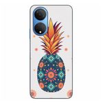 Laptop, Telefoane si Tablete - Telefoane mobile si accesorii - Accesorii Telefoane - Huse telefoane - Husa compatibila cu Honor X7 Silicon Gel Tpu Model Floral Pineapple - Infinity.ro