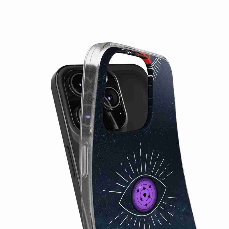 Laptop, Telefoane si Tablete - Telefoane mobile si accesorii - Accesorii Telefoane - Huse telefoane - Husa compatibila cu Honor X7a Silicon Gel Tpu Model Tomoe Rinnegan Eye - Infinity.ro