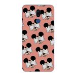Laptop, Telefoane si Tablete - Telefoane mobile si accesorii - Accesorii Telefoane - Huse telefoane - Husa compatibila cu Huawei Mate 10 Lite Silicon Gel Tpu Model Mickey Pattern Peek A Boo - Infinity.ro