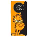 Laptop, Telefoane si Tablete - Telefoane mobile si accesorii - Accesorii Telefoane - Huse telefoane - Husa compatibila cu Honor X30 Silicon Gel Tpu Model Garfield Black and Orange - Infinity.ro