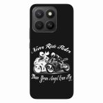 Laptop, Telefoane si Tablete - Telefoane mobile si accesorii - Accesorii Telefoane - Huse telefoane - Husa compatibila cu Honor X8c Silicon Gel Tpu Model Never Ride Faster - Infinity.ro