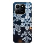 Laptop, Telefoane si Tablete - Telefoane mobile si accesorii - Accesorii Telefoane - Huse telefoane - Husa compatibila cu Honor X7d Silicon Gel Tpu Model Big Snowflake - Infinity.ro